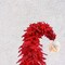 Premium Two Tone Red and White Christmas Tree 9ft with 1992 Lifelike Tips and Metal Stand